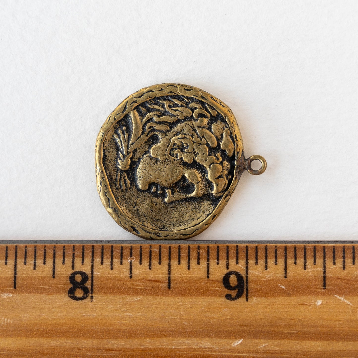 26.5mm Alexander the Great Pendant - 1 piece