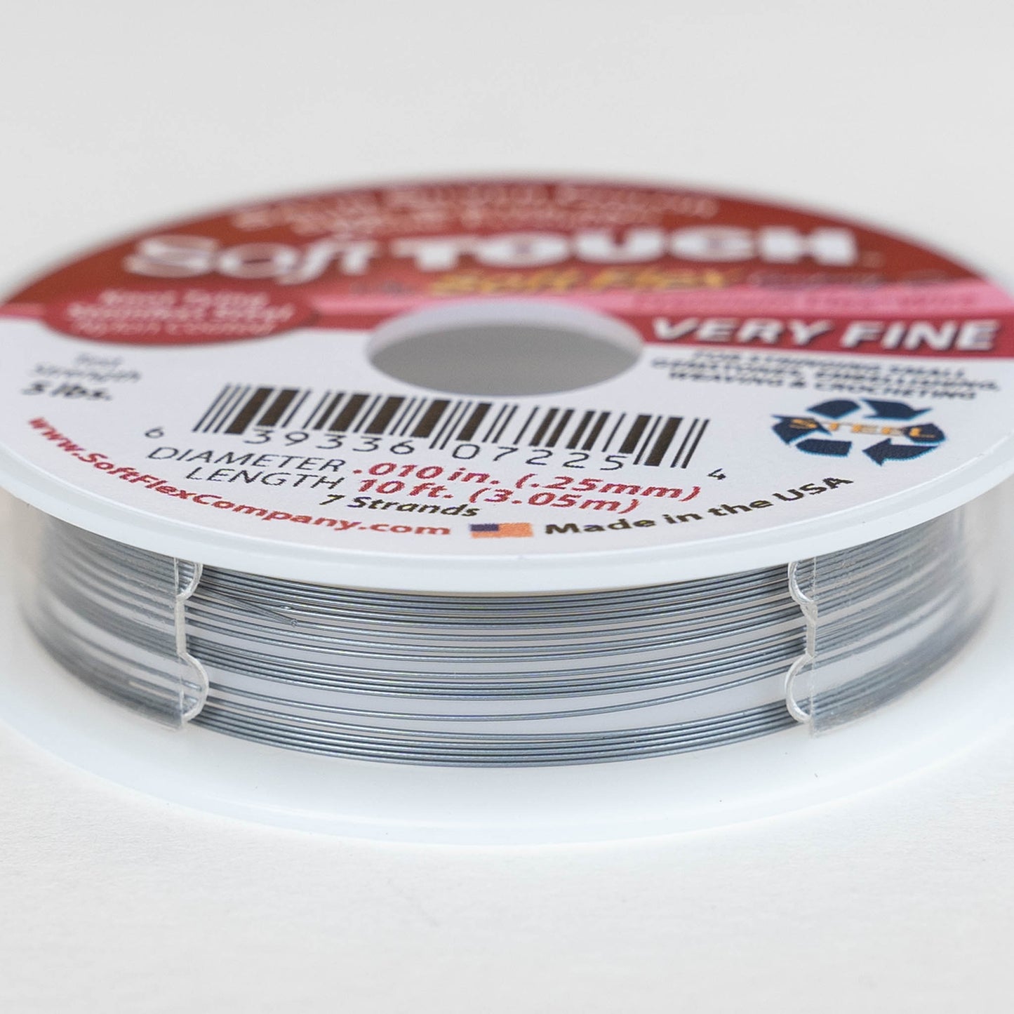 Soft Flex Beading Wire - Very Fine - Satin Silver Color - 10 Feet –  funkyprettybeads