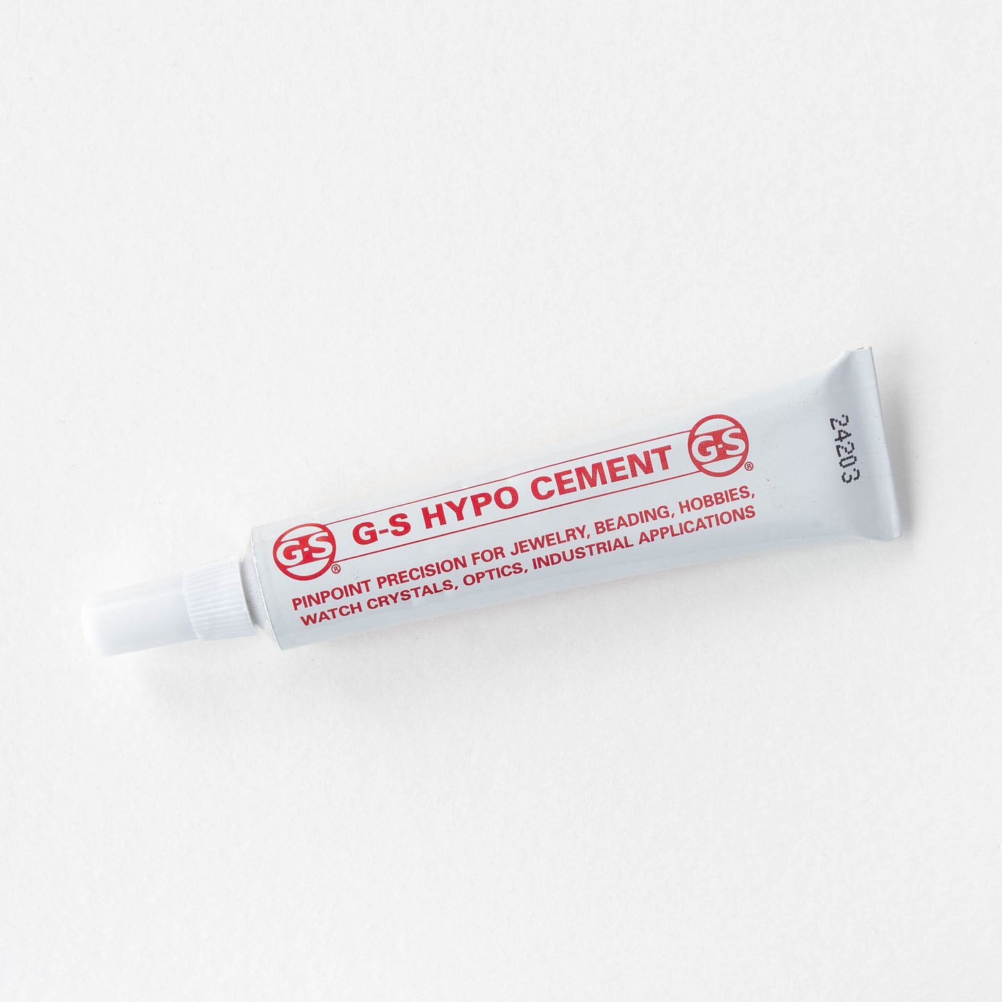 G-S Hypo Cement tube on a white background