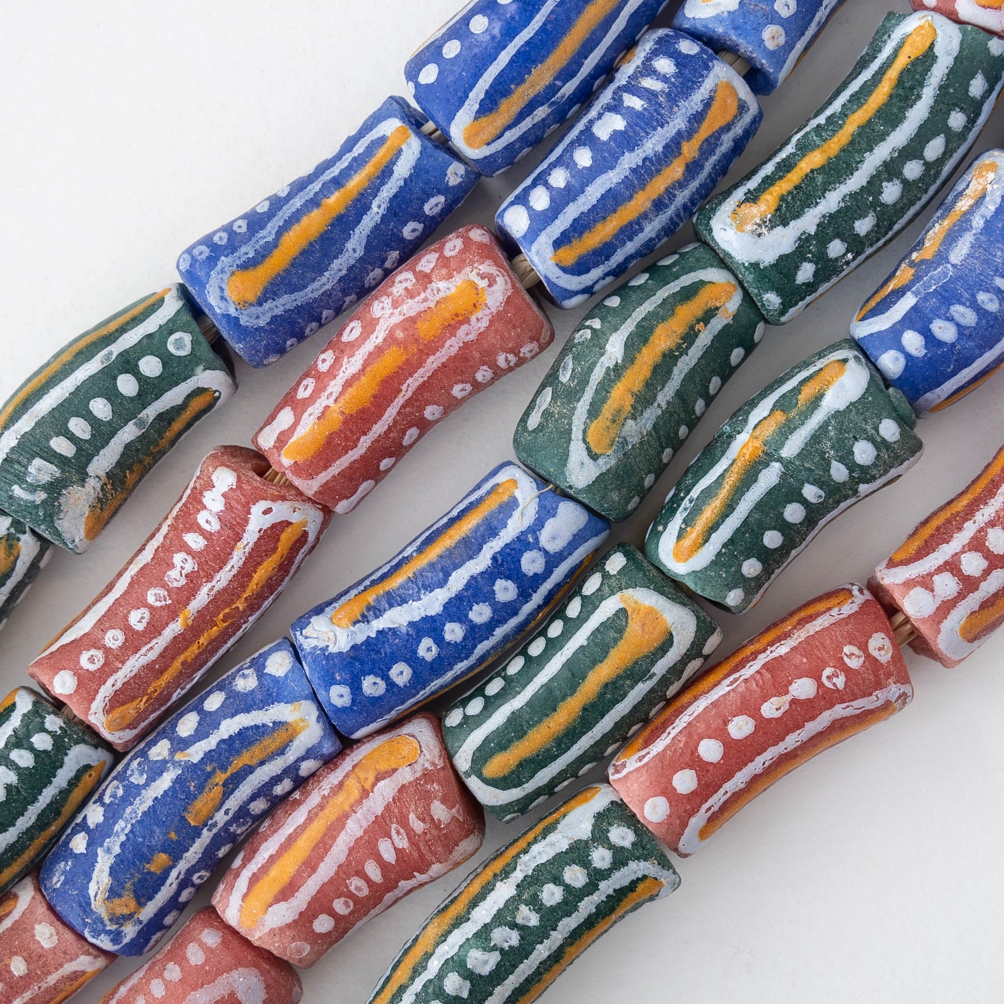 African Beads For Jewelry Making | Glass Krobo & Seed Beads ...