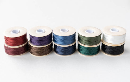 Nymo Beading Thread - Mixed Colors - 10 spools