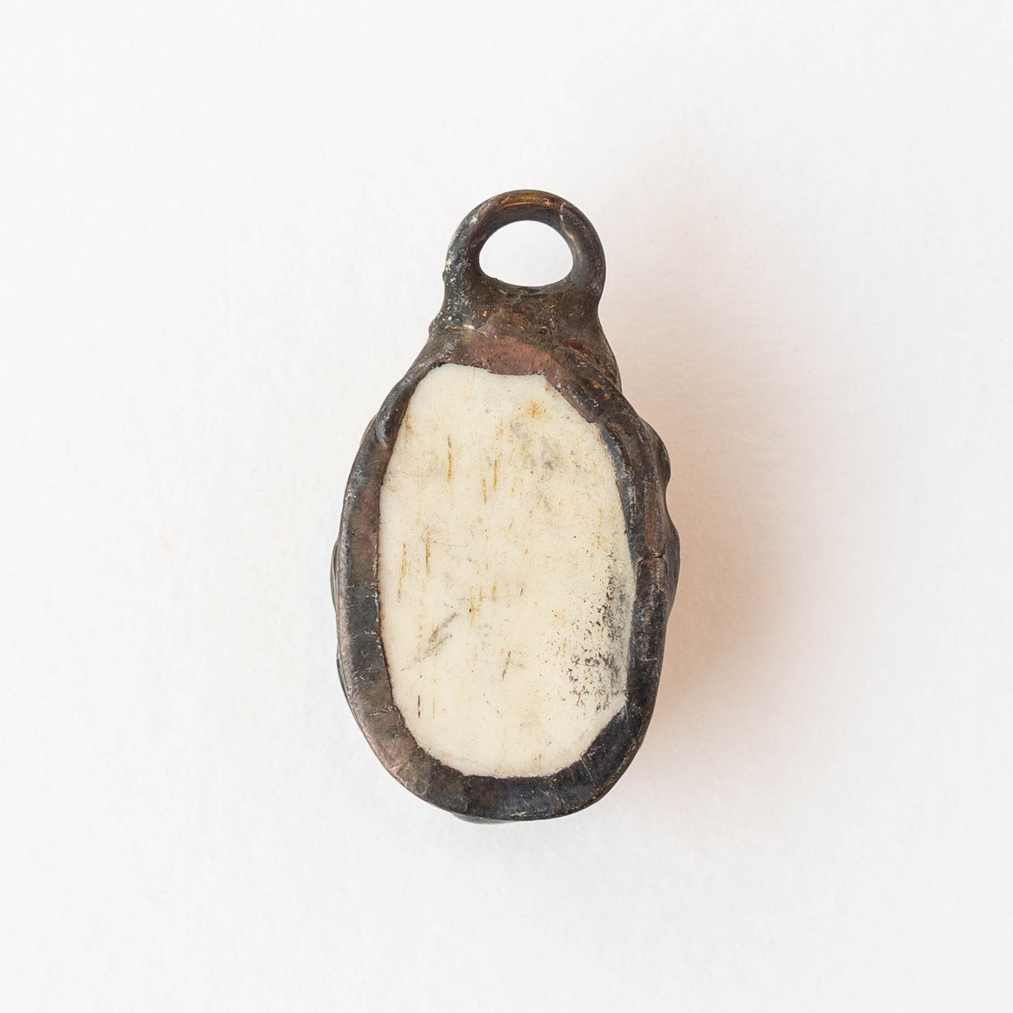 Scarab Pendant - Ivory - 1 piece