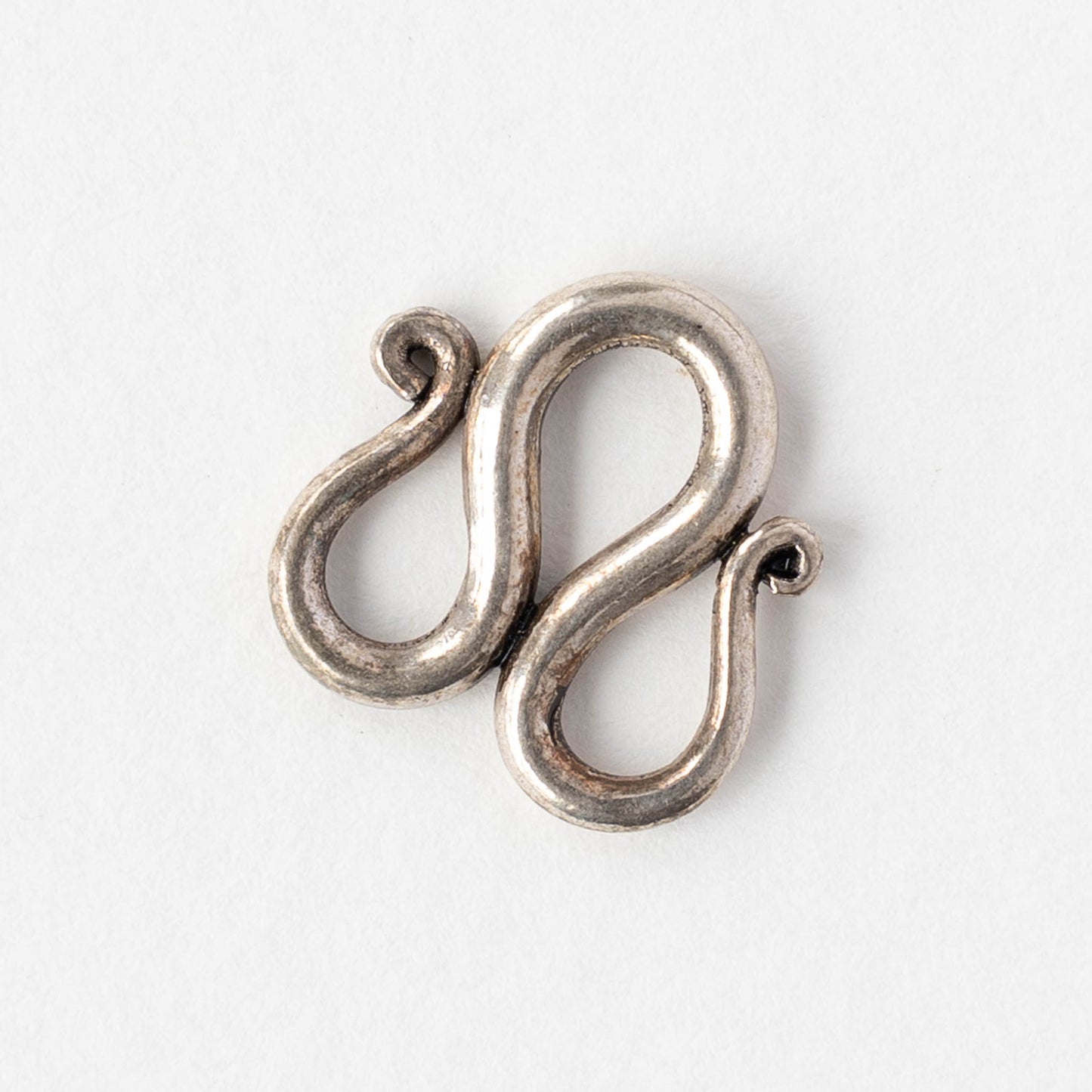 Bali Squiggle Finding - Silver - 4 pieces