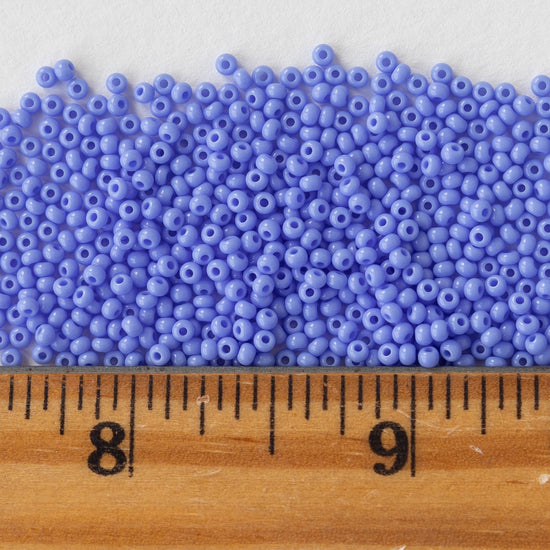 11/0 Seed Beads - Chickory Flower Blue - 24 Grams