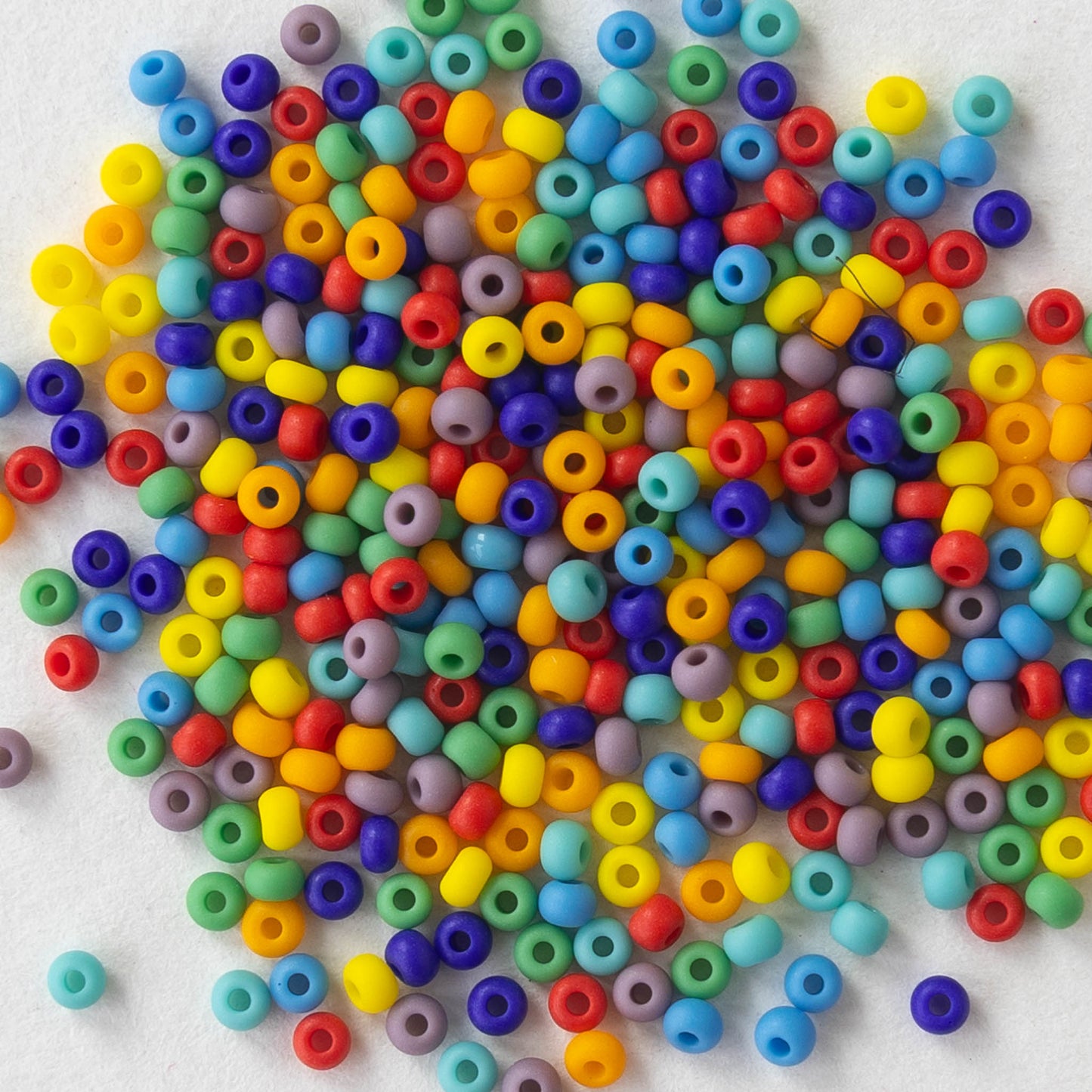 11/0 Glass Seed Beads - Mixed Colors - Choose Amount