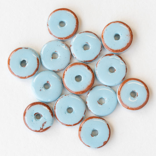 13mm Washer - Baby Blue - 6, 12 or 24