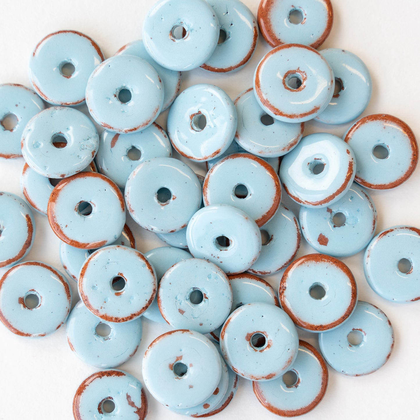 13mm Washer - Baby Blue - 6, 12 or 24