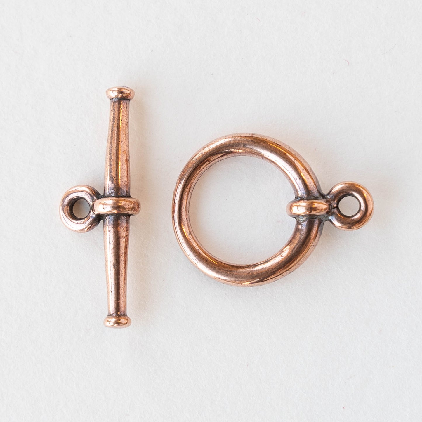 Load image into Gallery viewer, 15.5mm Toggle Clasp - Antiqued Copper - 1 Clasp
