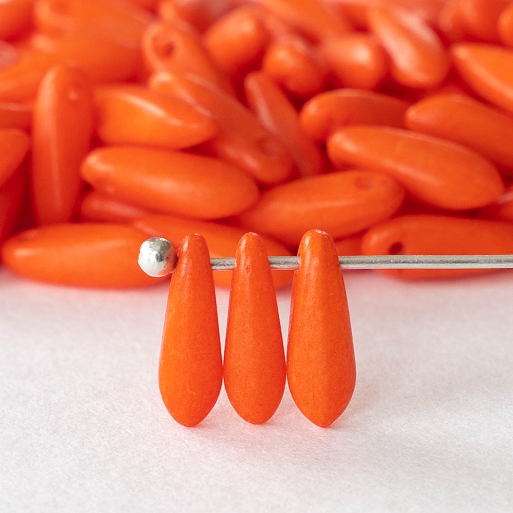 Glass Dagger Beads for Jewelry Making funkyprettybeads