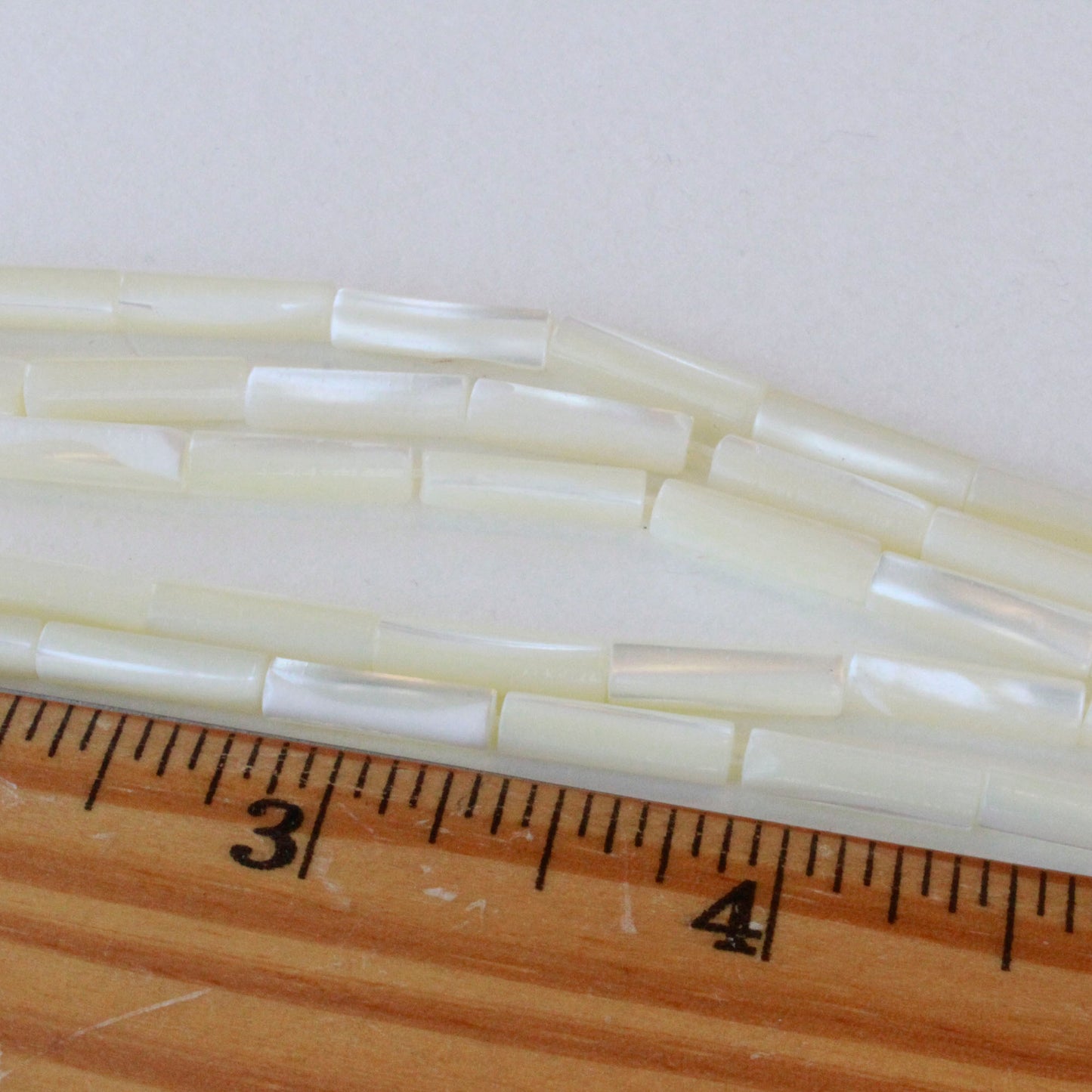 Load image into Gallery viewer, 4x13mm Mother of Pearl Tube - 16 inches
