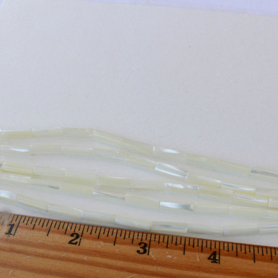 Load image into Gallery viewer, 4x13mm Mother of Pearl Tube - 16 inches
