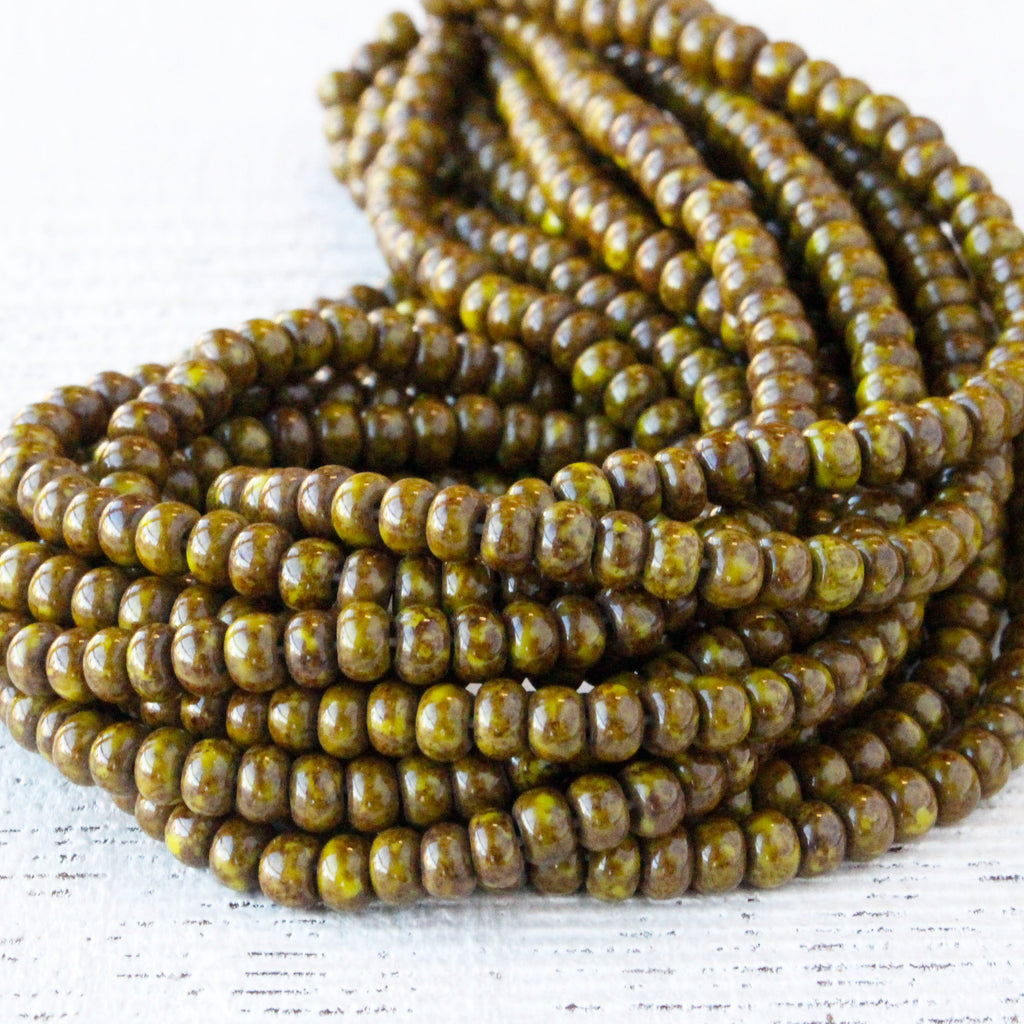 0/6 Size 6 Seed Beads Czech Seed Beads for Jewelry Making Opaque