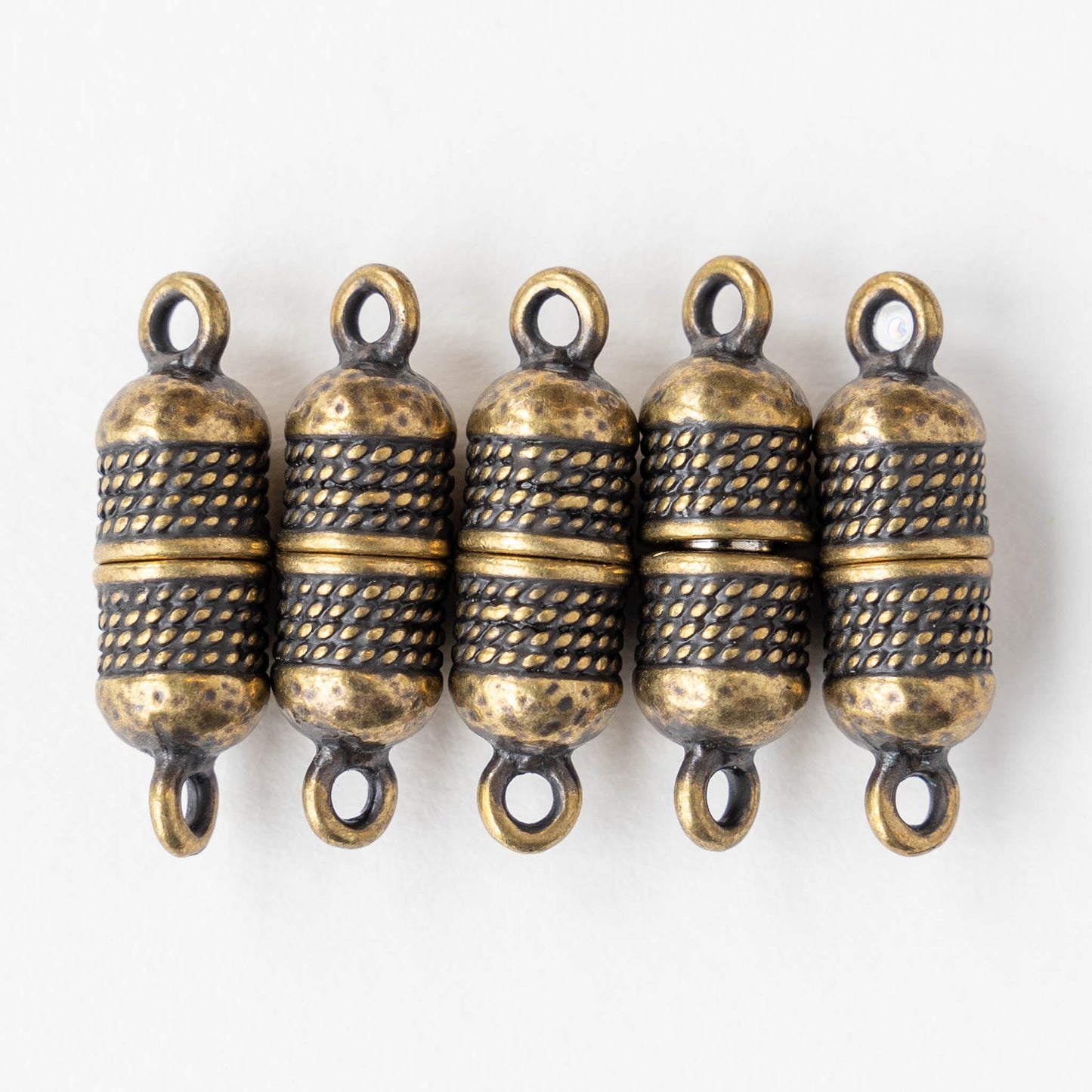 Magnetic Clasp - Antiqued Brass - 1 clasp