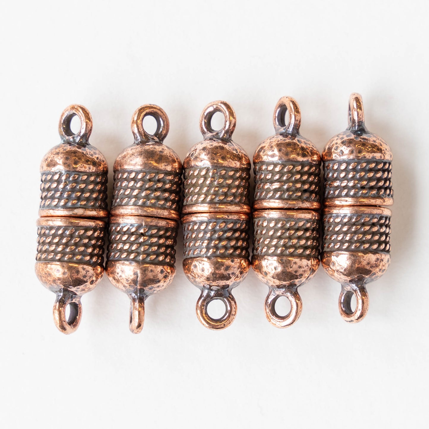 Magnetic Clasp - Antiqued Copper  - 1 clasp