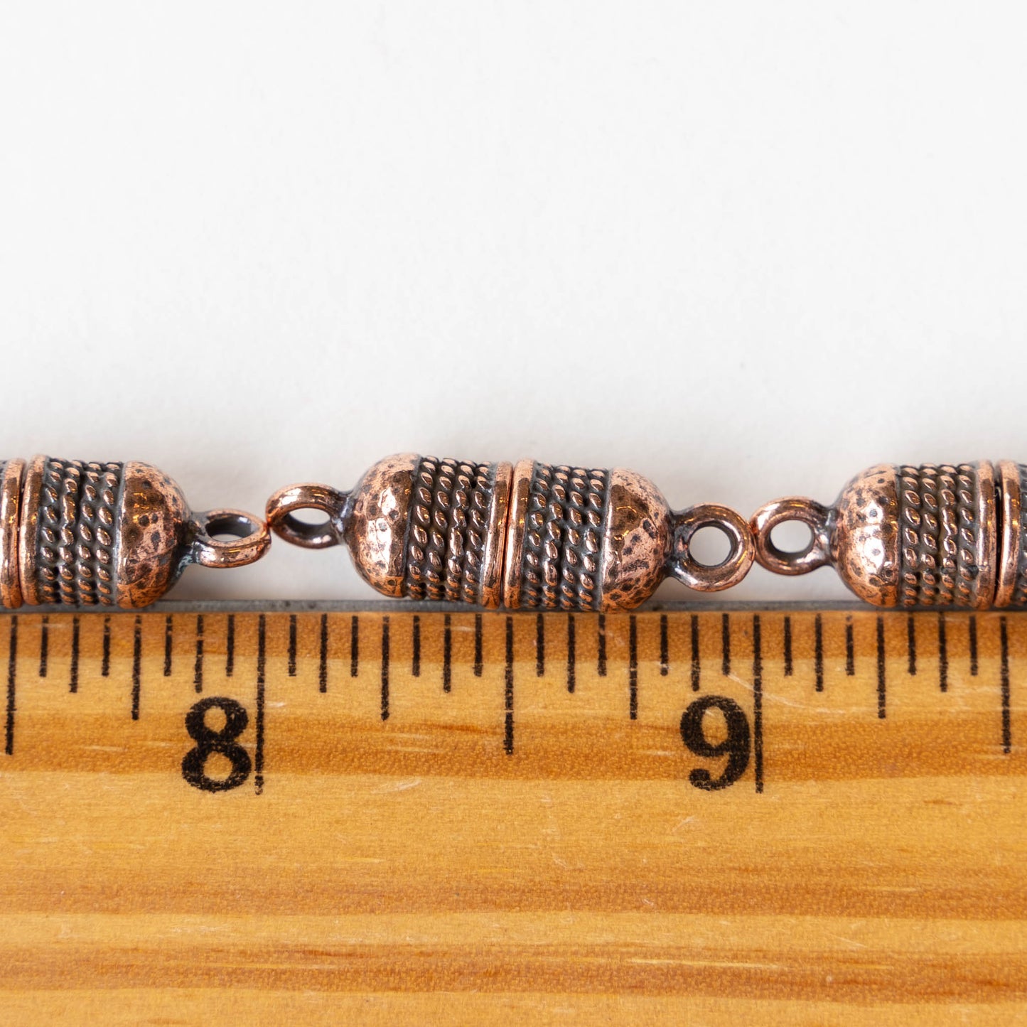 Magnetic Clasp - Antiqued Copper  - 1 clasp