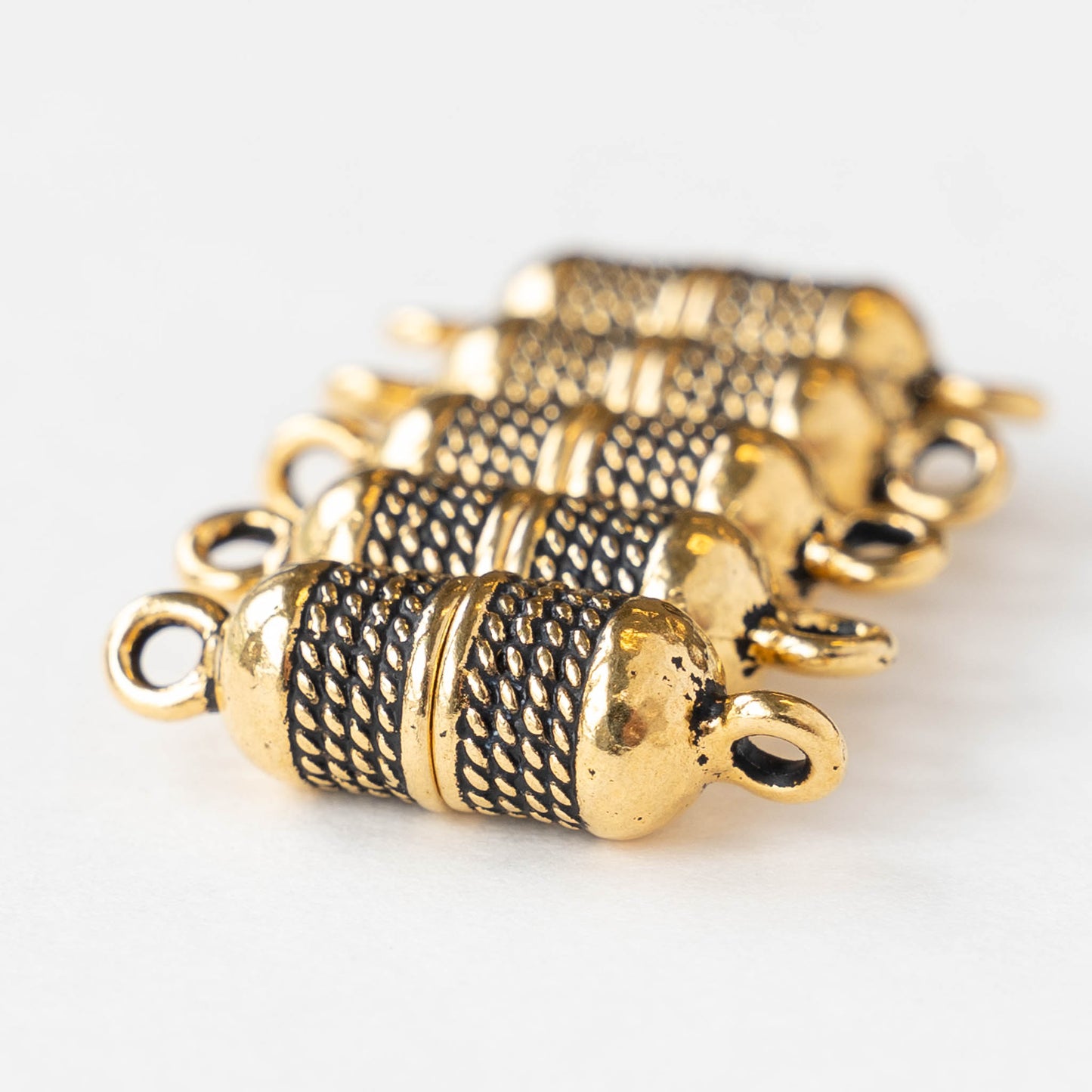 Magnetic Clasp - Antiqued Gold  - 1 clasp