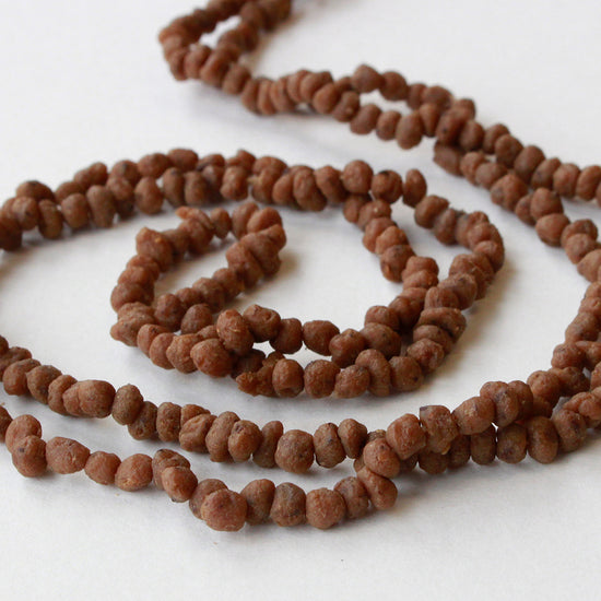 Natural Myrrh Beads - 36 inches
