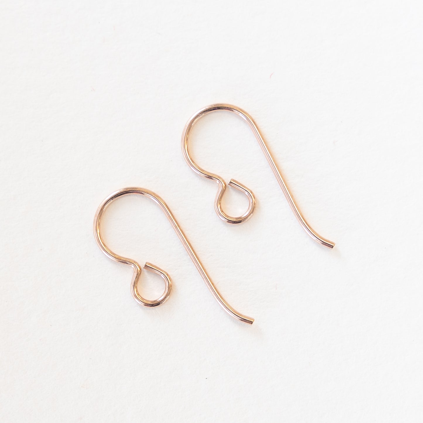 Rose Gold-Filled Ear Wires .