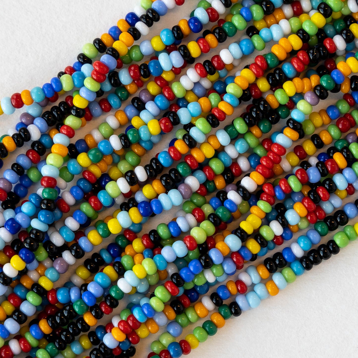 11/0 Glass Seed Beads - City Lights Mixed Colors - Choose Amount