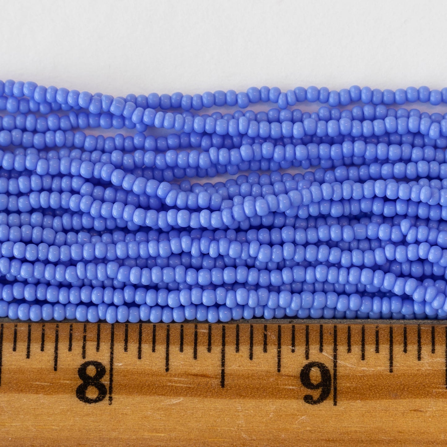 Load image into Gallery viewer, 12/0 Seed Beads - Opaque Periwinkle Blue - Choose Amount
