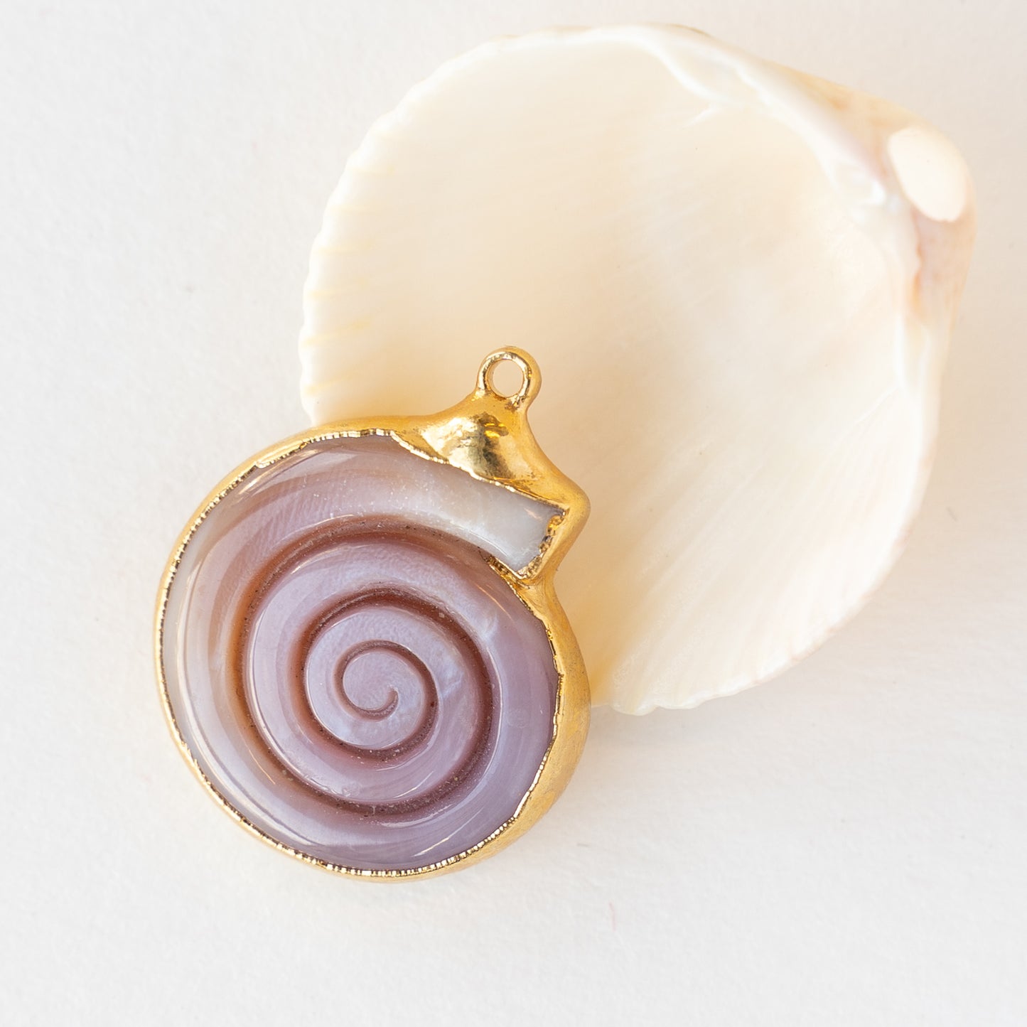 Snail Shell Necklace - Beautiful Beadwork from Nature Book Project Bead  Pack — MGS Designs